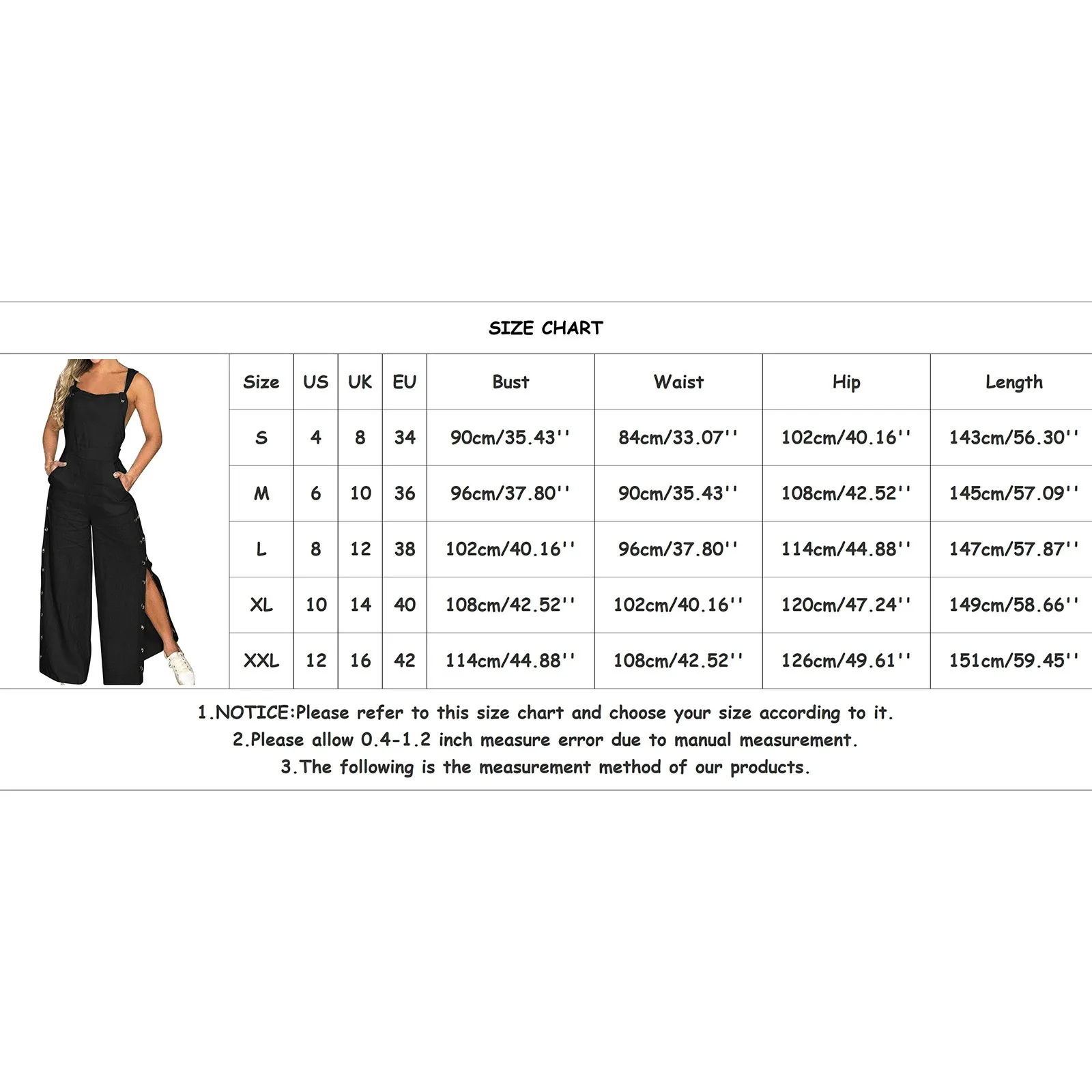Women's Summer Sleeveless Cotton Linen Playsuits Strappy Side Button Opening Overalls Loose Long Wide Leg Pants Female Jumpsuits - image 4
