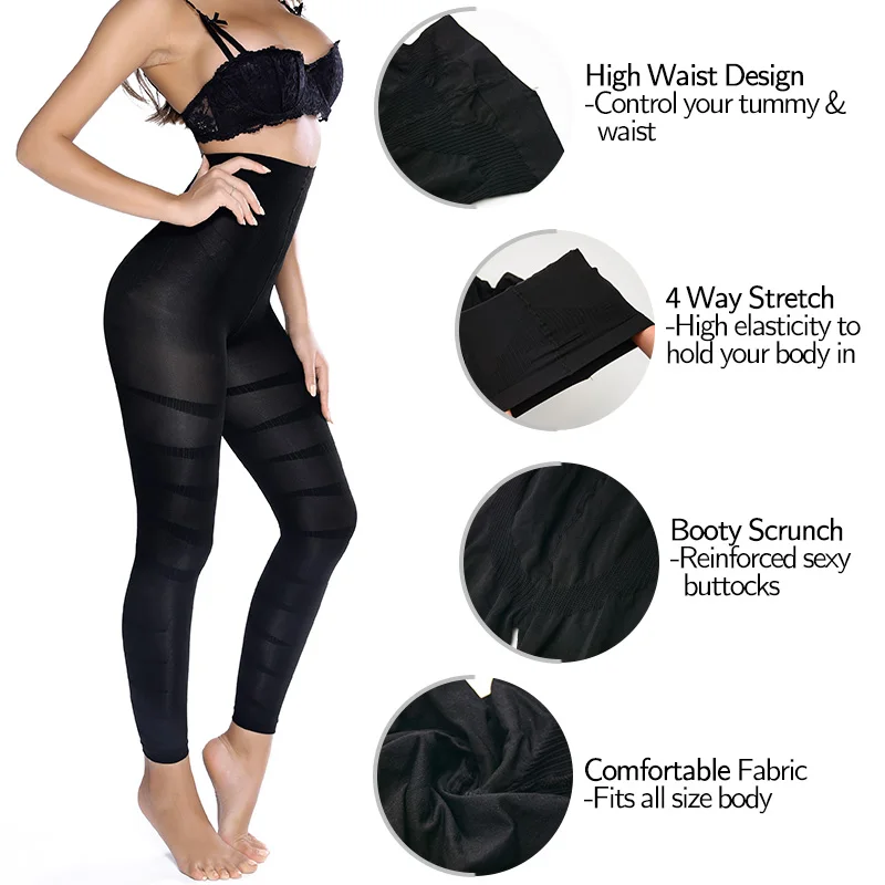 High Waist Tummy Control Leggings for Women - image 2