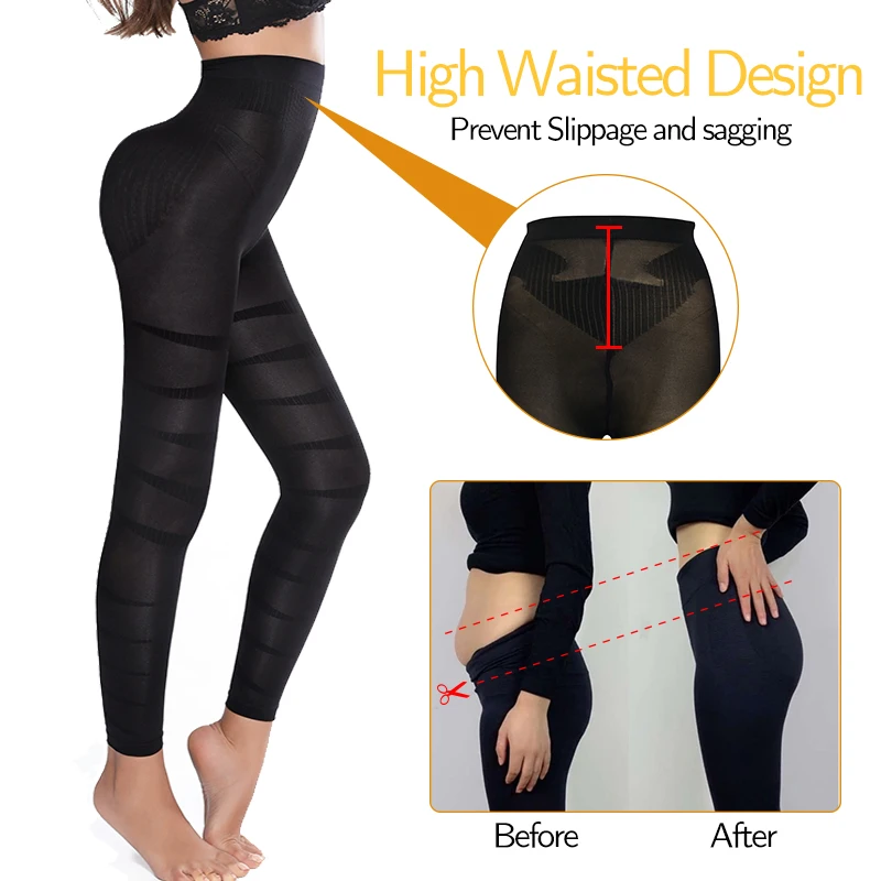 High Waist Tummy Control Leggings for Women - image 3