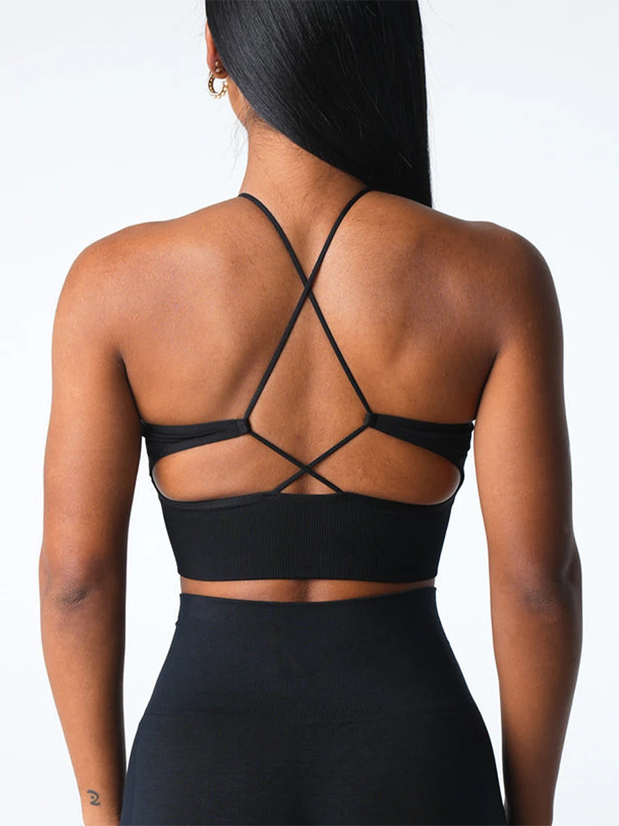 Seamless Sports Bra for Women - Yoga & Fitness - image 2