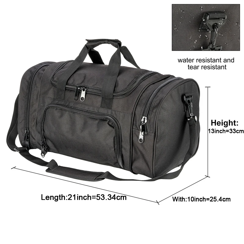 Tactical Travel Bag for Men - Durable & Spacious - image 4