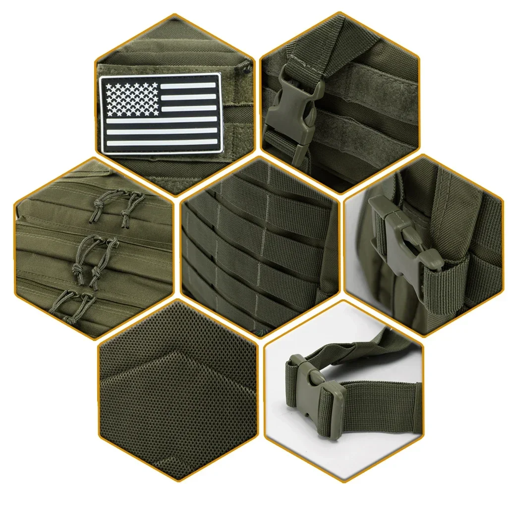 45L Tactical Backpack - Hiking, Camping, Fitness - image 12