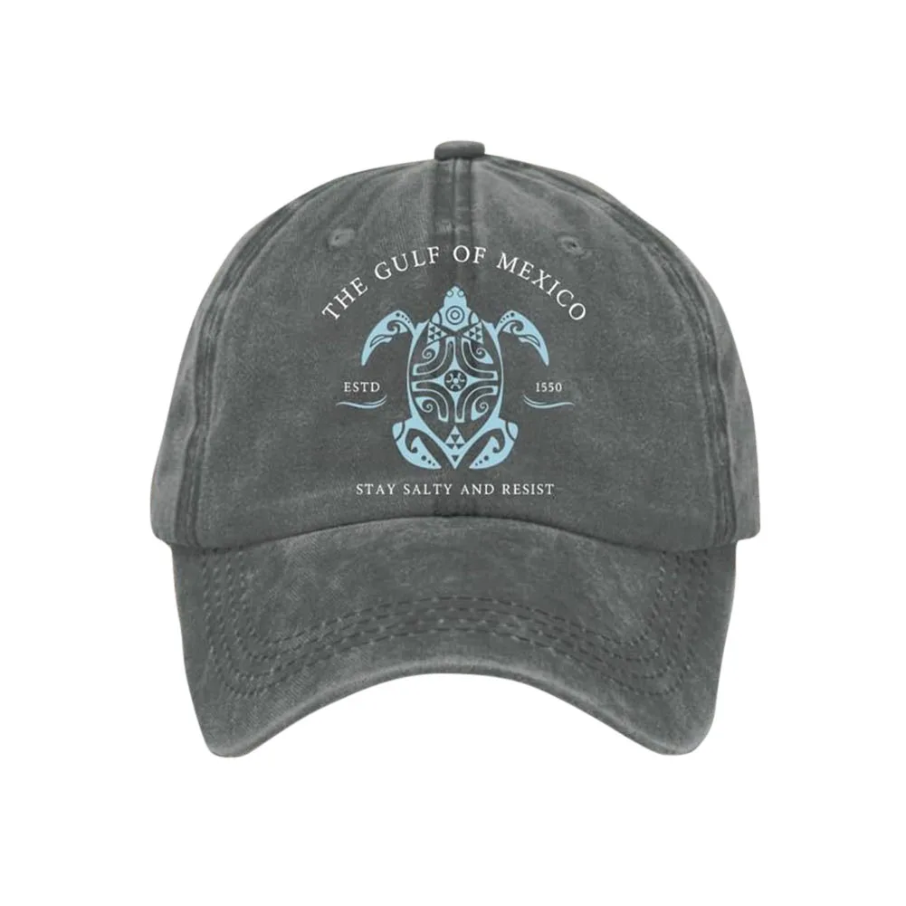 Vintage Washed Cotton Baseball Cap – Adjustable Golf Dad Hat & Trucker Cap for Men & Women, Breathable Sun Protection