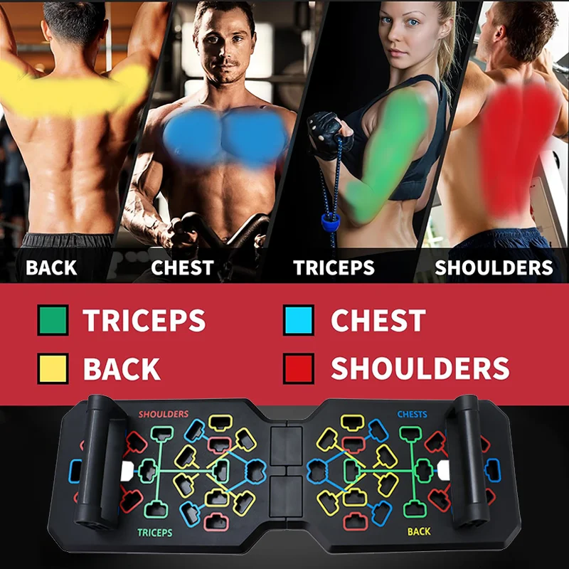 Portable Multifunctional Push-up Board Set - image 4