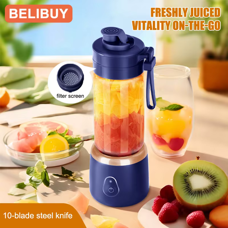 Portable Blender - 600ML Rechargeable Juicer - image 1