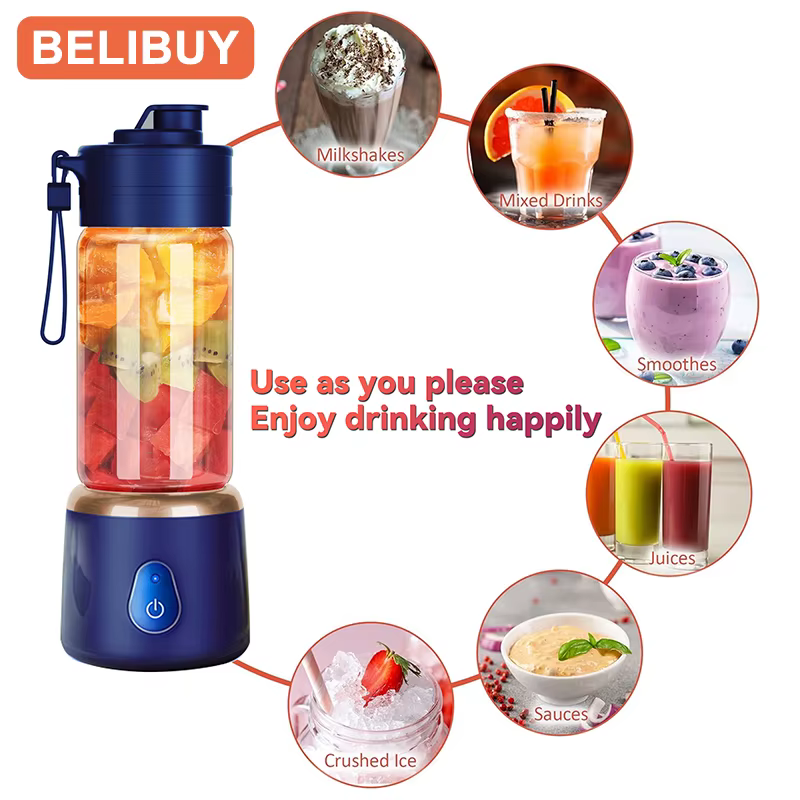 Portable Blender - 600ML Rechargeable Juicer - image 4