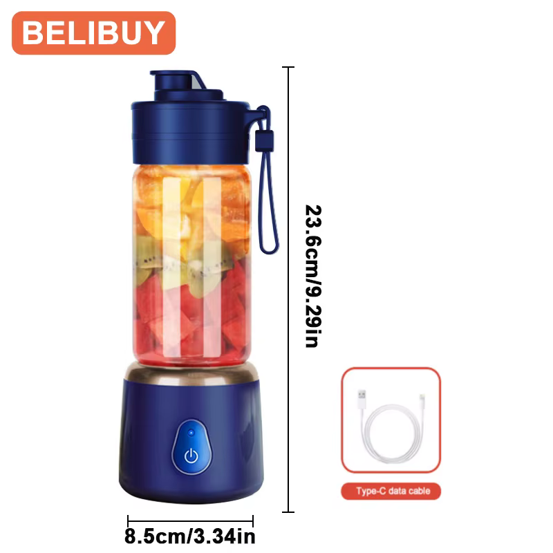 Portable Blender - 600ML Rechargeable Juicer - image 5