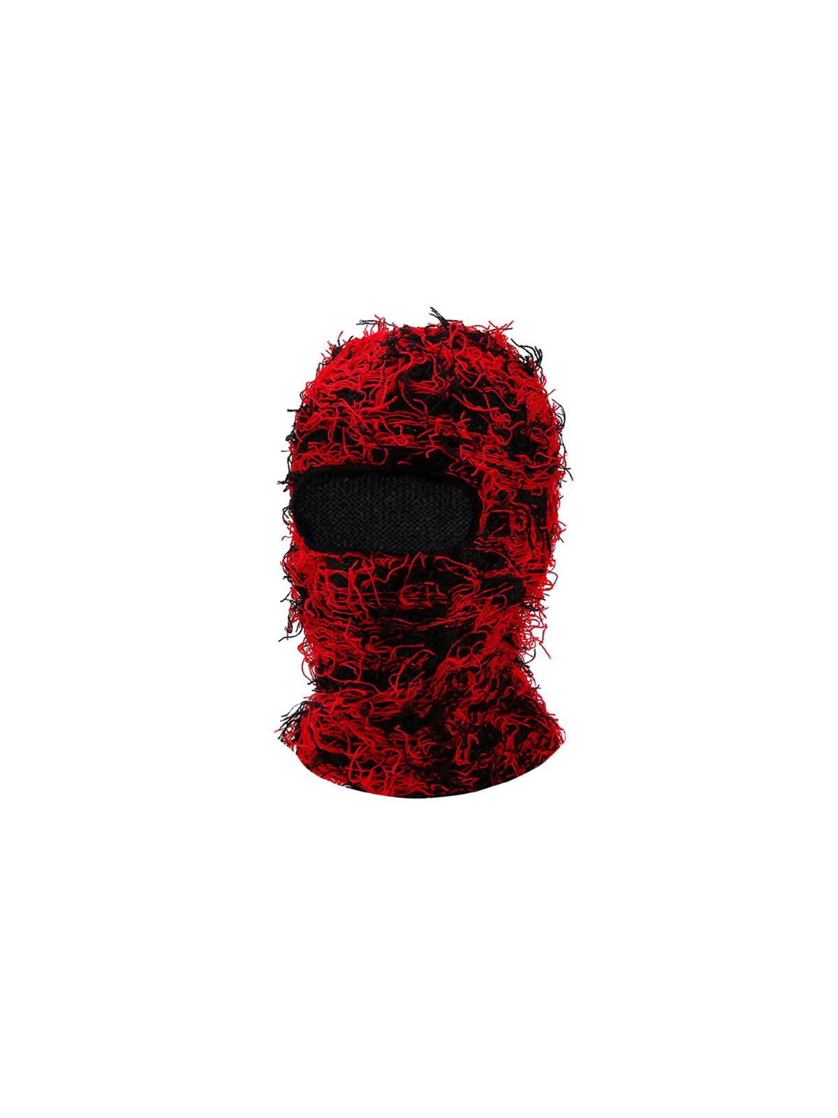 Fuzzy Knit Balaclava Ski Mask – Colorful Winter Face Mask for Men & Women, Full Head Cover for Outdoor Sports & Streetwear