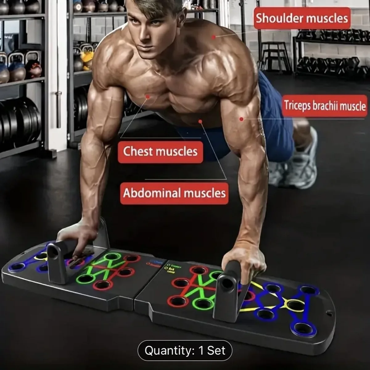 Portable Multifunctional Push-up Board - image 1