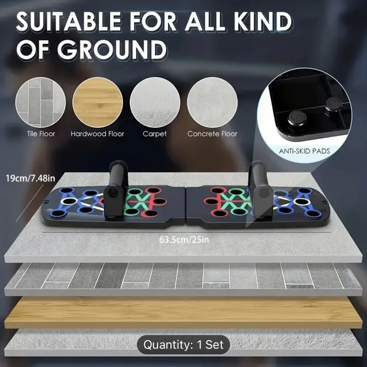 Portable Multifunctional Push-up Board - image 5