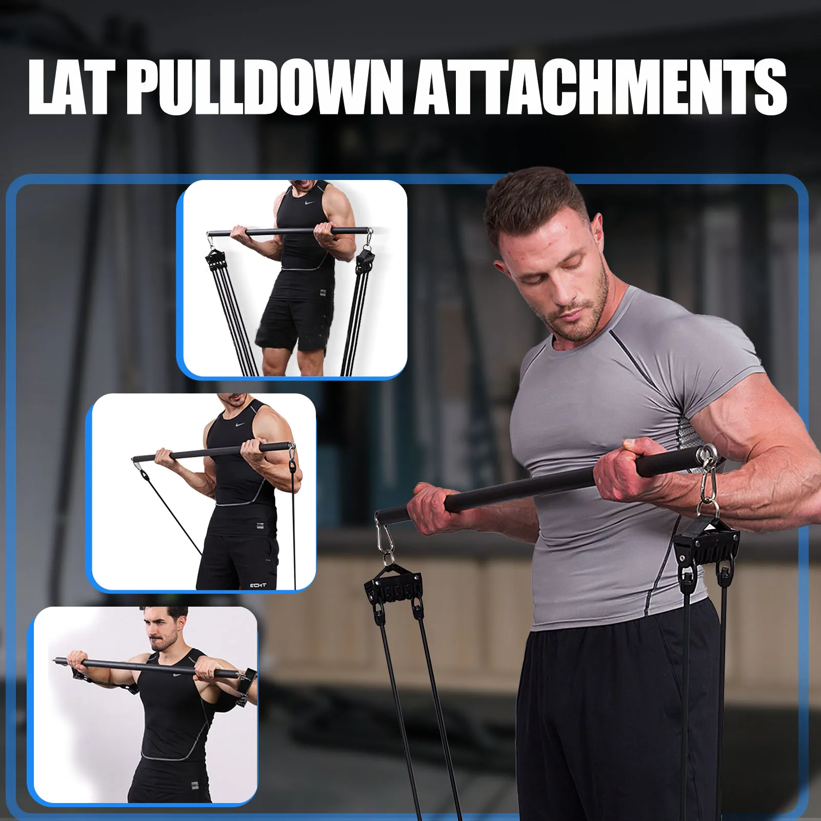 LAT Pull Down Bar - Build Muscle Fast! - image 3